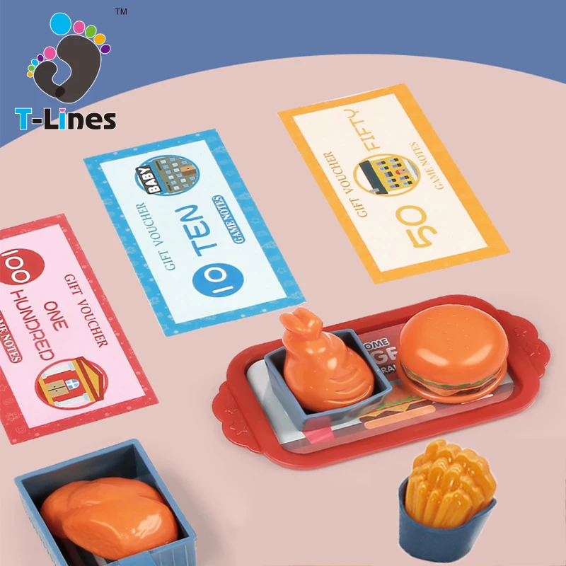 Happy burger station pretend kitchen cooking toy