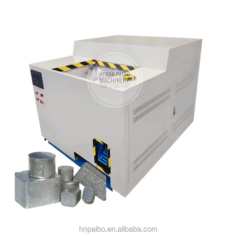 Hot sale Aluminum stainless steel iron copper magnesium alloy briquette press machine Automatically Pressing for Mental Cakes