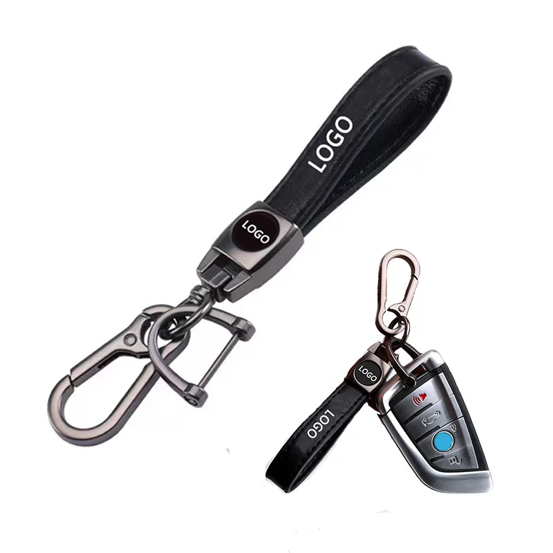 Wholesale customized high-end car logo keychain personalized logo for Toyota Honda metal keychain pendant