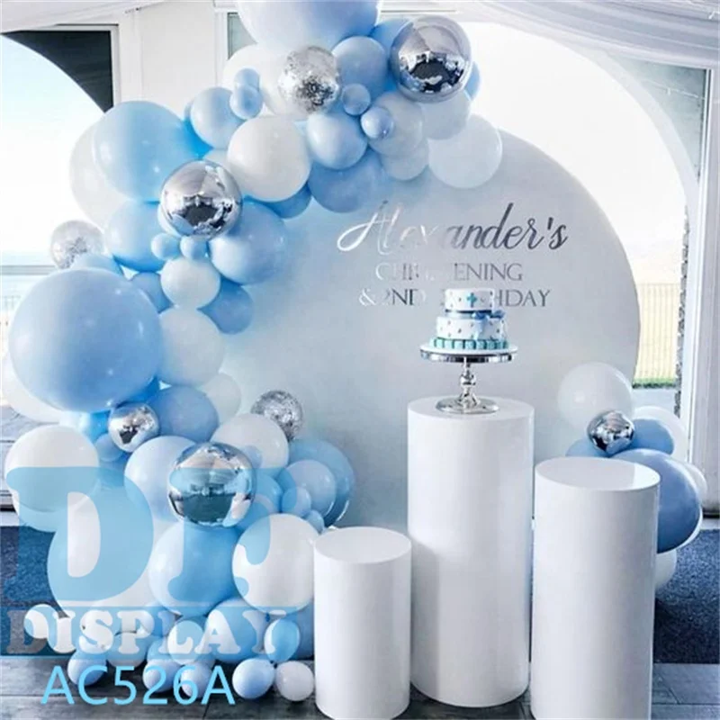 Plinth Stand Plinths Display Wedding Round White Display Plinths Pillar For Wedding Party Decoration Pedestal Round Cylinder