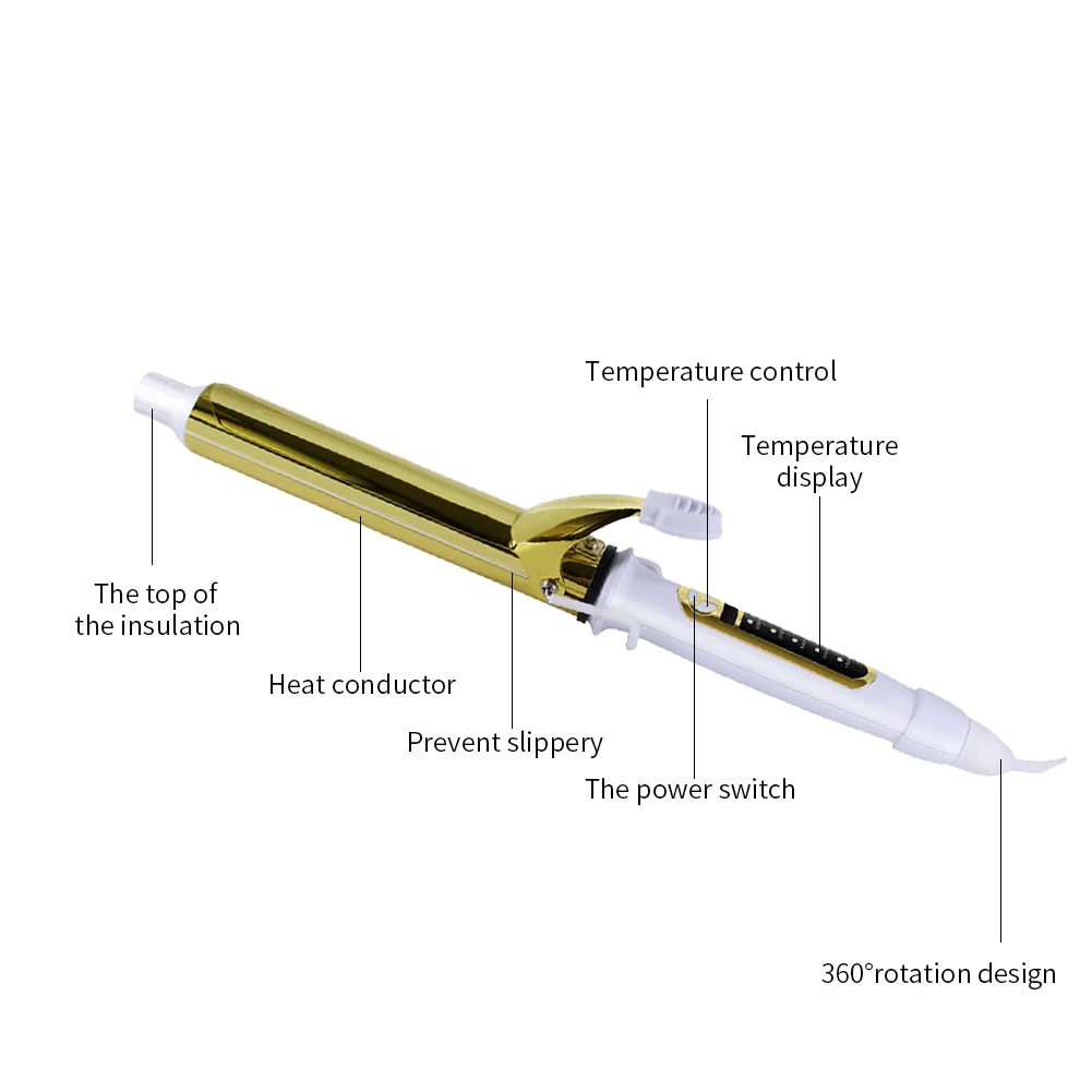 Multi function Hair Curling Iron For Salon Professional New Popular Private Label Curling Iron Wand