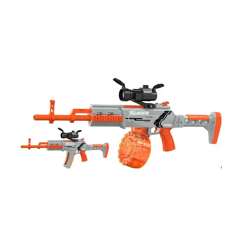 Electric toy gun gel bullet Water Gel M762 shooter Backyard Fun Outdoor Splatter Toy Gun