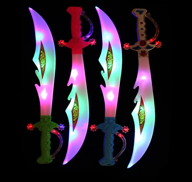 New design LED Sword Knife Flash Colorful Gravity Induction For Children Toys Gift