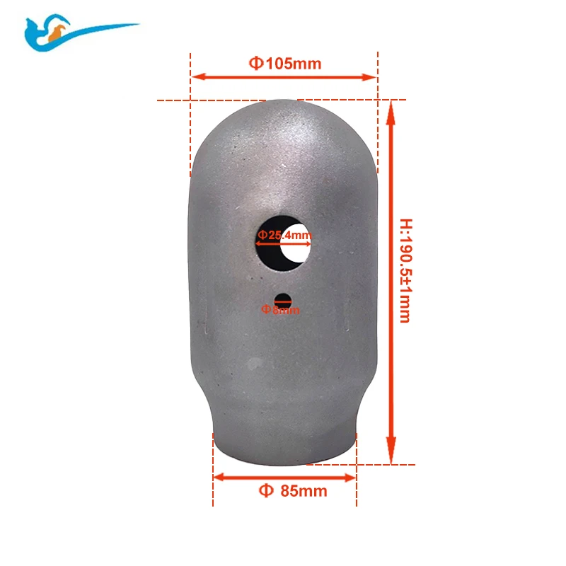 Wholesale 4500Psi 300Bar Carbon Fiber Tank Air Gas Cylinder caps for sale