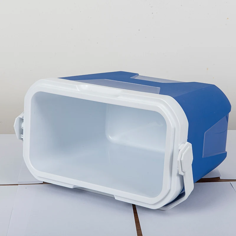 Customized Outdoor Camping Large Capacity Portable Refrigerator Insulated Storage Ice Cooler Box With Detachable Cover