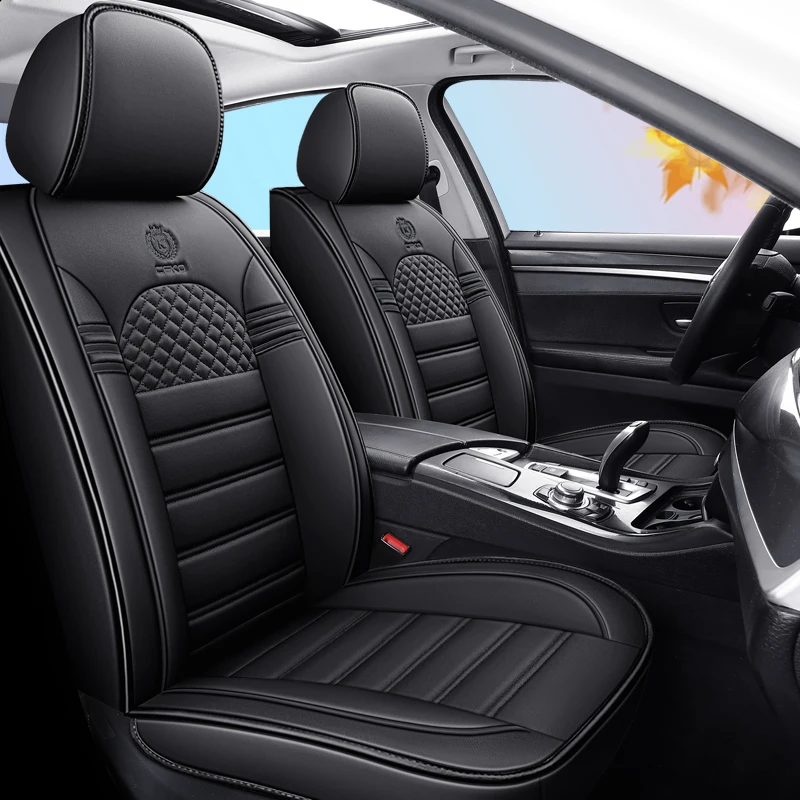 Full Set Universal Fit  Cheap PVC Leather Fully Covered Car Seat Cover