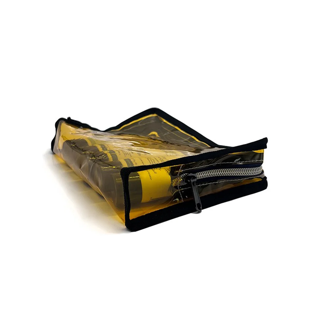 Pvc Zipper Cosmetic Bag Transparent Waterproof Bag for Travel Washing
