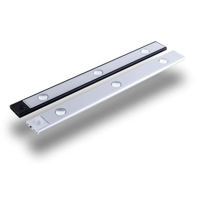 led Magnetic Recharge 3-Color Temperature Dimmable Motion Sensor Eye Cat Under Kitchen Closet Cabinet USB Lighting