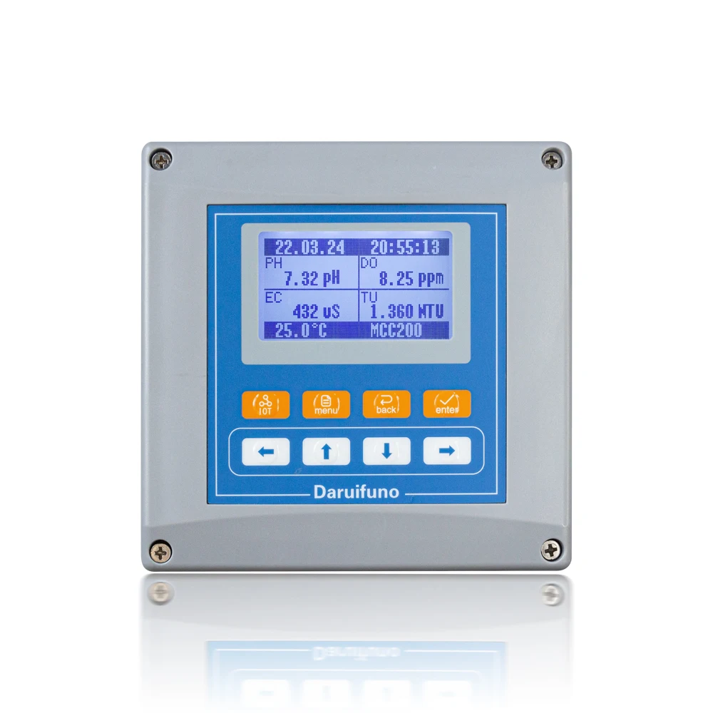 PH EC TU DO Chlorine Online Multiparameter Water Quality Meter for Water Treatment