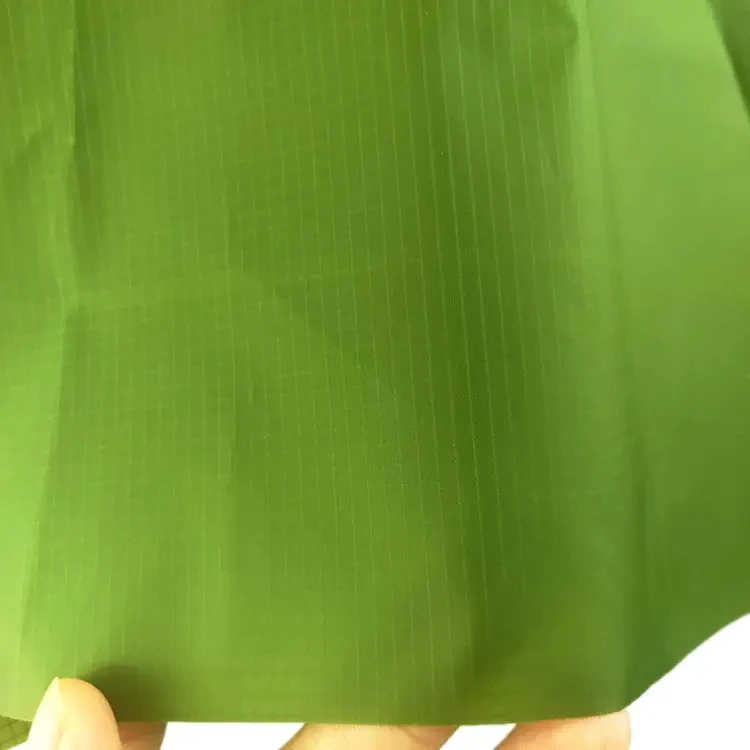 High quality 20D ultralight ripstop nylon fabric waterproof PU coated outdoor parachute tent fabric