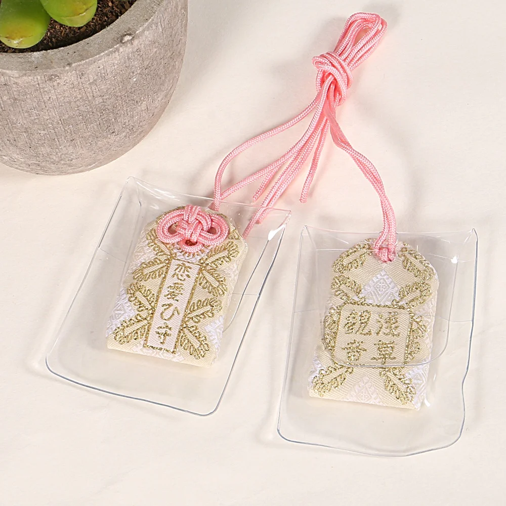 Pink color Omamori Charm Japanese Amulet for Love
