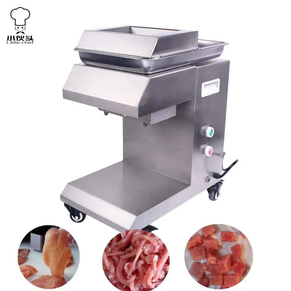 
Comercial desktop electric meat slicer with different cutting blade 