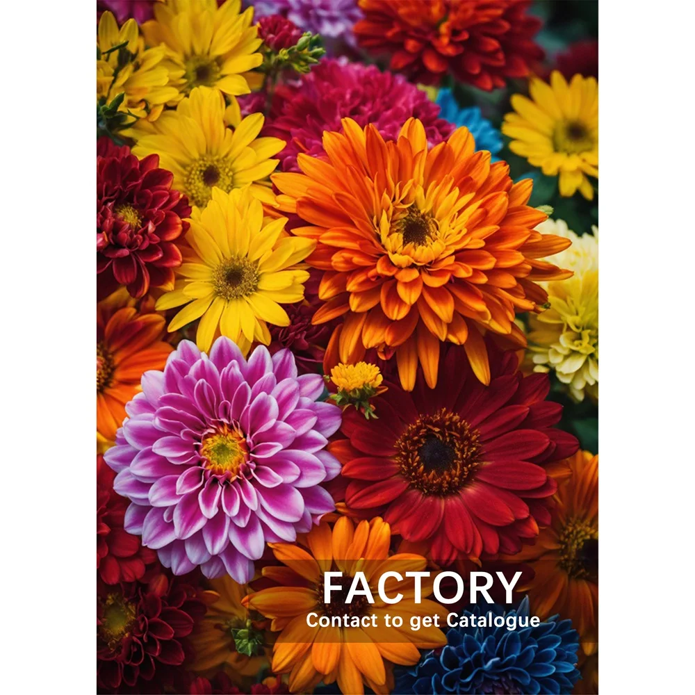 5D DIY Peony Diamond Painting Flower Needlework Embroidery Colorful Picture Rhinestones Mosaic Handicraft