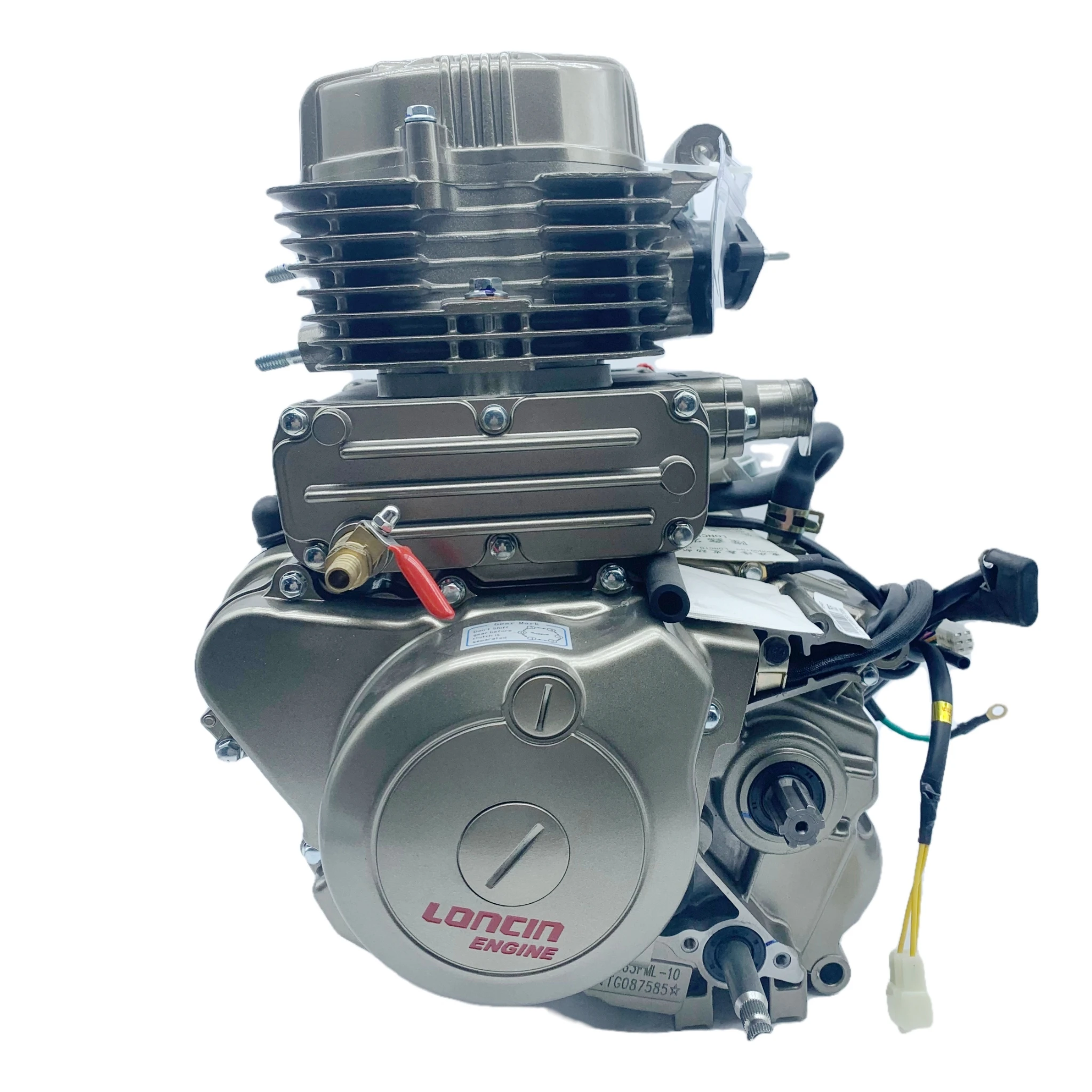 OEM motorcycle engine Loncin boiling 200cc engine, 4 stroke cargo tricycle original factory Loncin 200cc engine water cooling