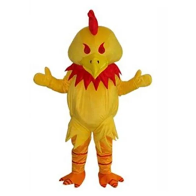 Chicken Mascot Costume Adult Cartoon Character Performance Outfit