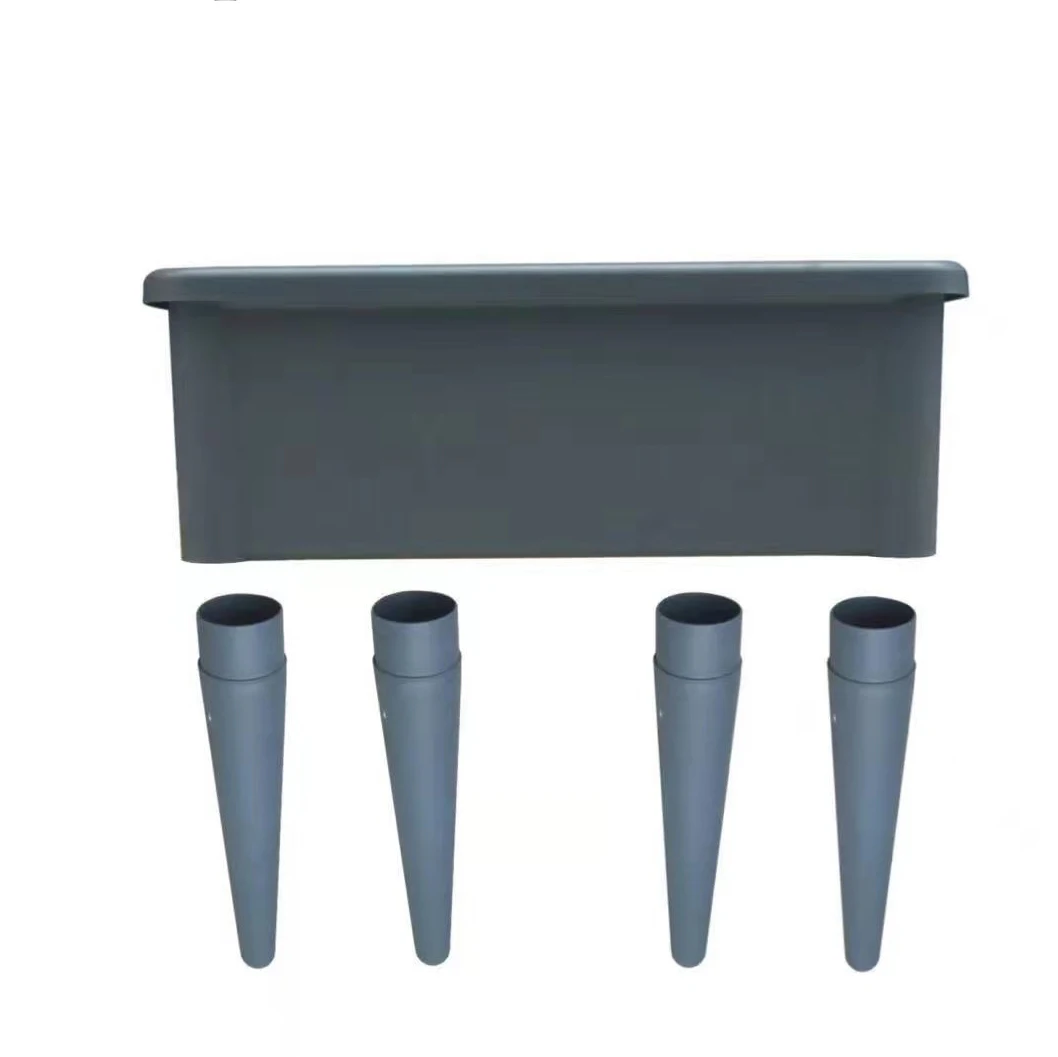 Factory Direct Sell Wholesales All Plastic Raised Garden Bed Elevated Planter Box Container for Indoor Grow Box Outdoor planters