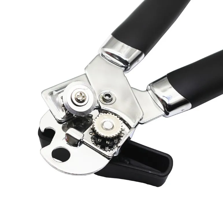 Amazon Hot Sale Bottle Can Opener and Jar Opener ,Manual Can Opener,Ergonomic Designed Stainless Steel Can Opener