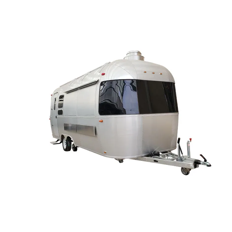 New Listing High Quality Multifunctional Airstream Bbq Food Trailers Fully Equipped for All Kinds of Food Catering