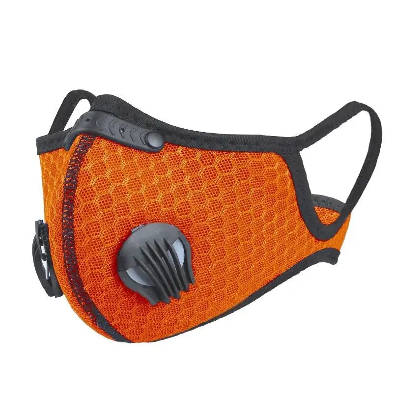Outdoor riding mask windproof and fog-proof with knee guard valve