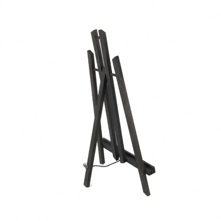 Easy to carry high quality artist studio painting wooden easel stand gallery wooden art easel