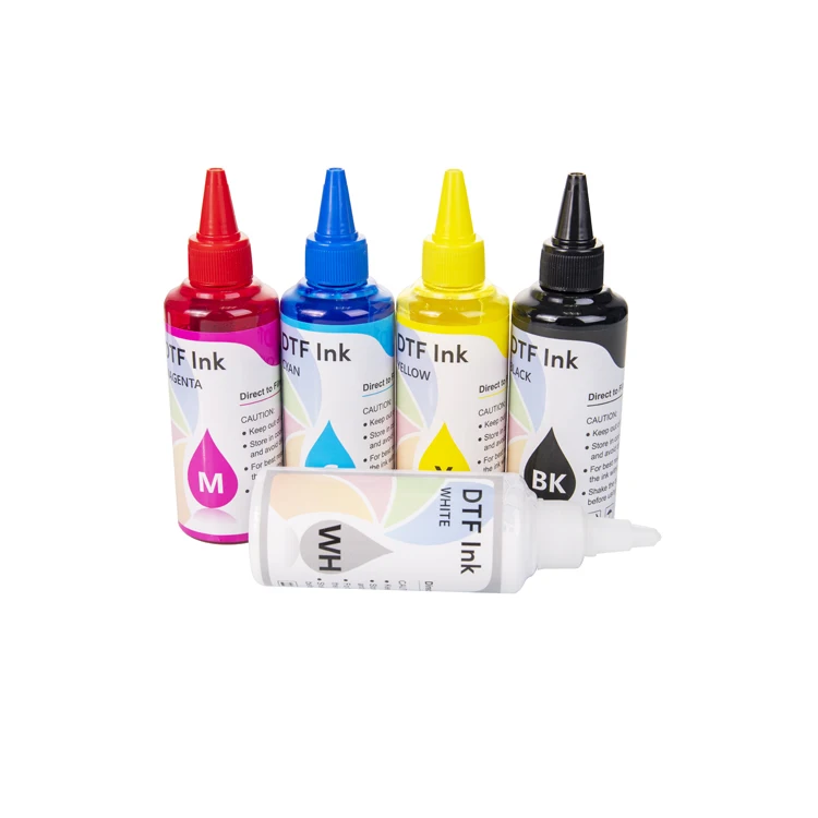 100ML DTF White Ink For Epson DTF Ink Printed On DTF Film For Epson 1800 L1800 XP600 Printer