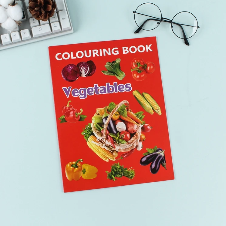 
Hot Selling Good Quality Drawing Set Coloring Custom Children Books For Kids With Pencil 