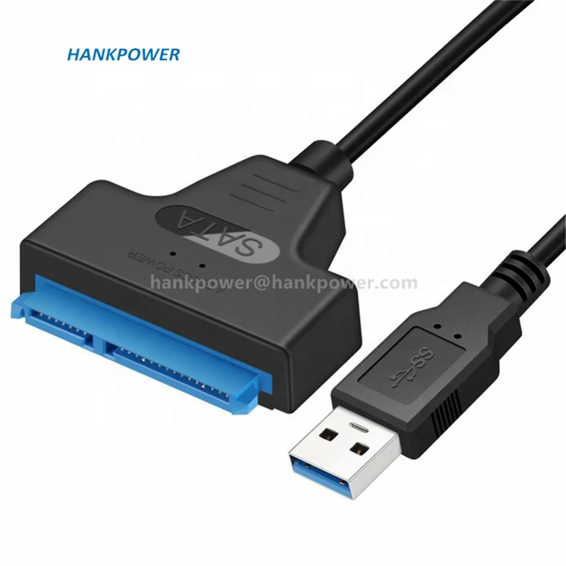 Wholesale SATA To USB 3.0 Converter Cable USB 3.0 Sata 3  Extension Cable For 2.5Inch External SSD HDD Hard