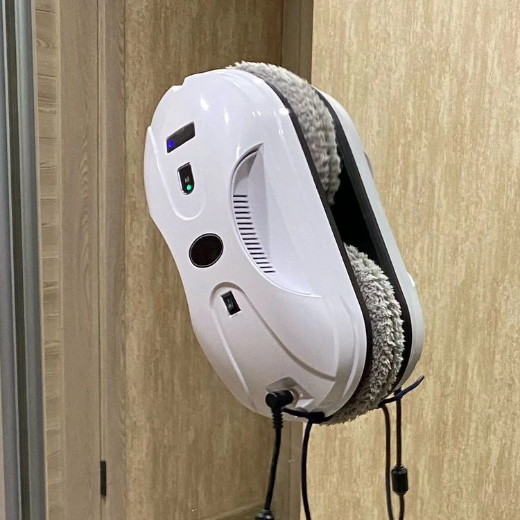 2023 New F300 Glass Window Cleaner Robot For Home High Suction Smart Border Detection 2.4G Remote control