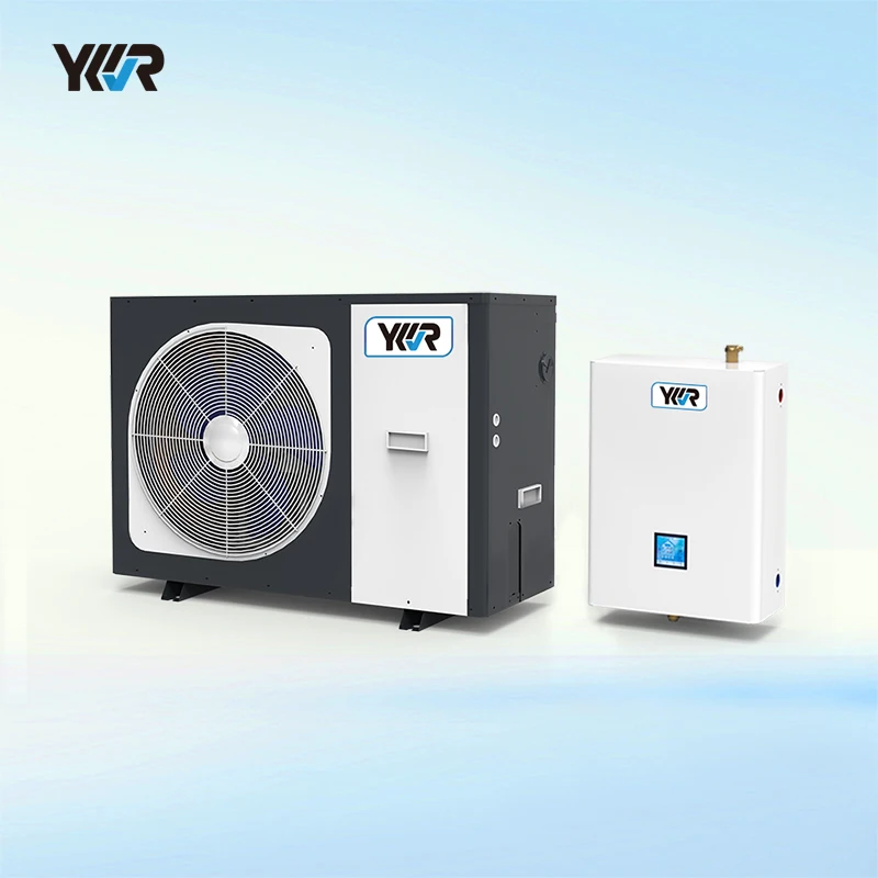 YKR China Manufacturing r32 / r290 / r744 Air to Water 8kw 12kw 16KW Monoblock Heat Pump Water Heaters to Heating 9kw 15kw 18kw