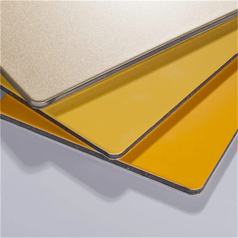 PVDF Aluminum Glue Composite Aluminum Finished Board For Interior  Exterior Wall Cladding