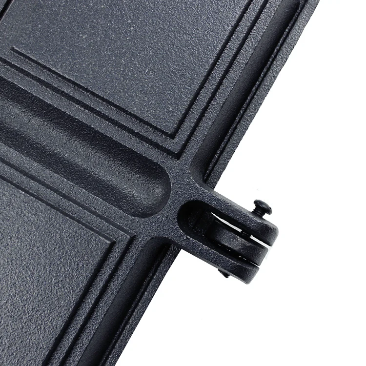 Double cast iron square Campfire Pan pie iron camp sandwich maker pie cooker