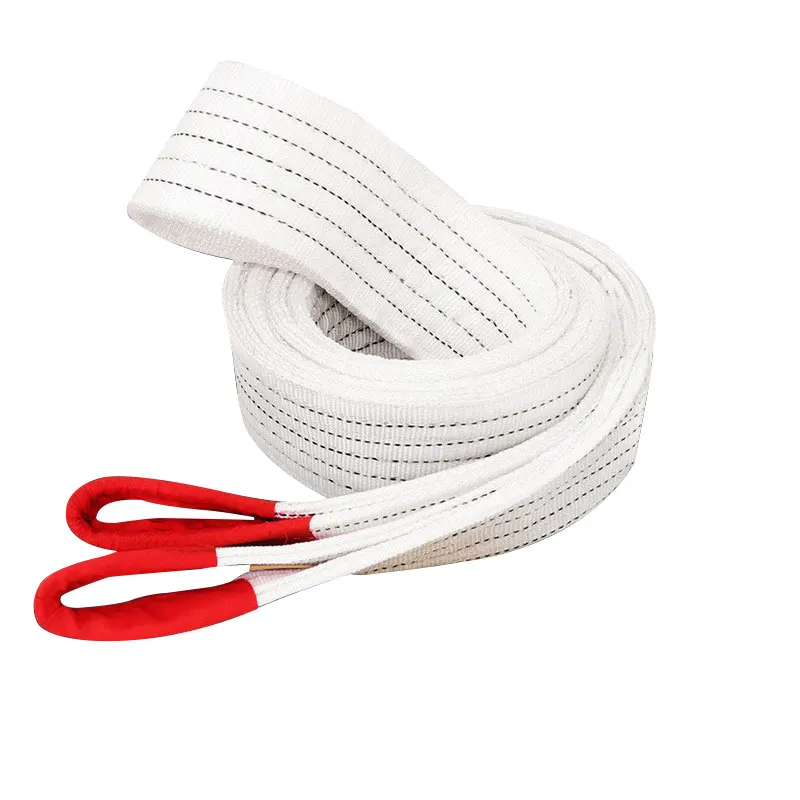 2 Ply Eye Cargo Lifting Webbing Sling Flat Strap