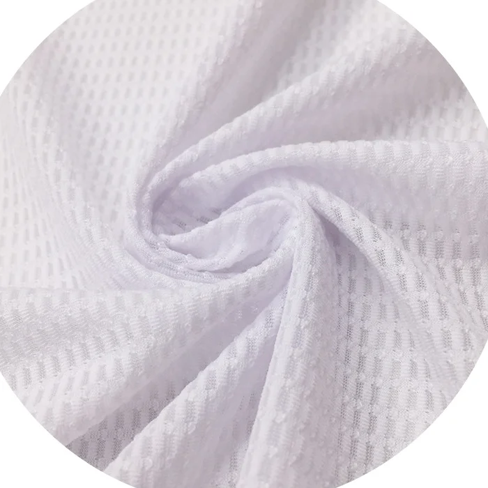 100% полиэстер 120gsm тонкий тип квадратная сетка из жаккардовой ткани сублимации спортивные впитывают пот велосипедные Джерси ткани