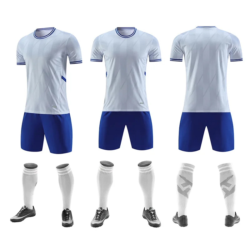 Jingrun Custom Logo Soccer Jersey Men Club Soccer Football Jersey With Logo Print Soccer Uniform