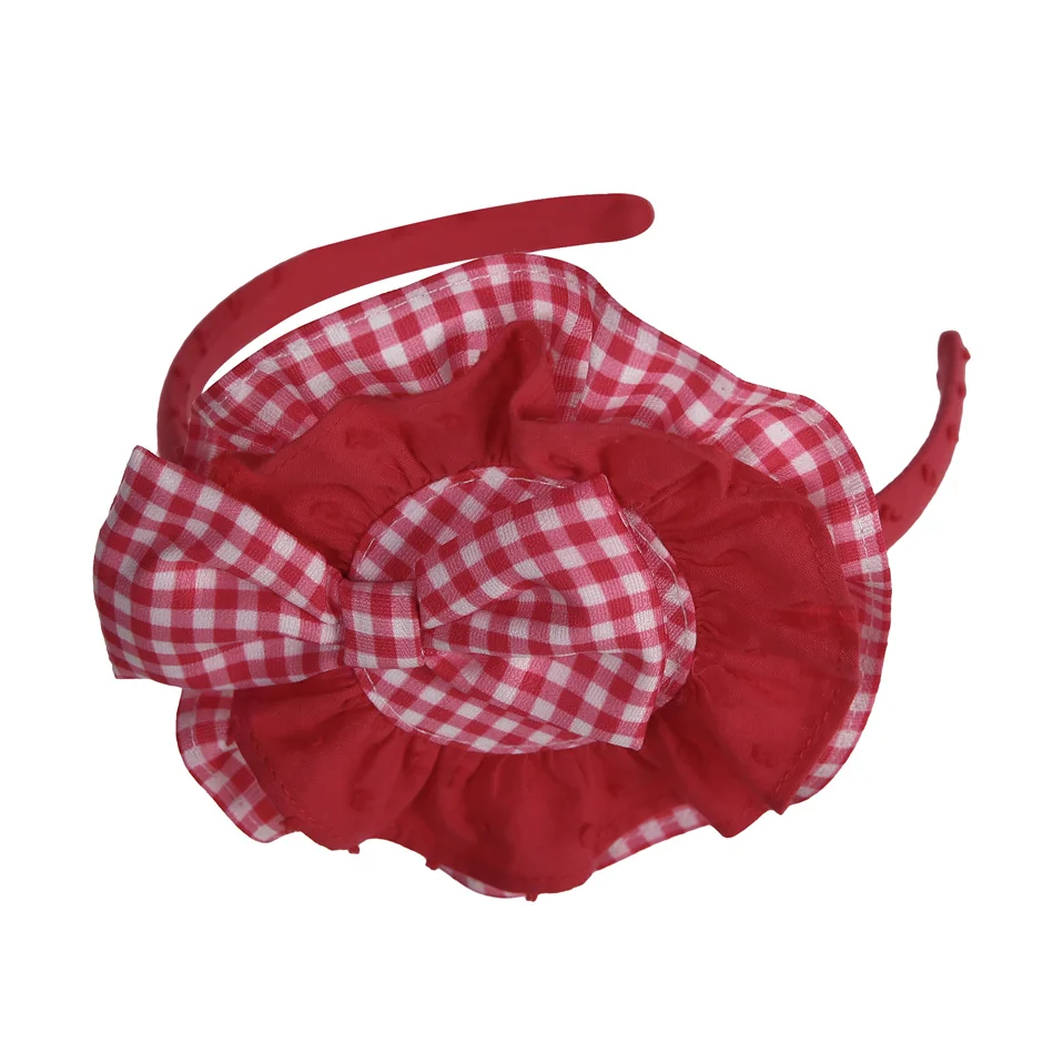 Summer Newborn Baby Clothes Set Dress Girl Red Plaid Printing Children Casual Kids Costume Age 6 9 12 18 24 1BAG=1PCSM