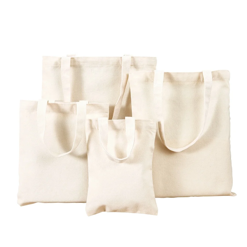 Mini Personalized Eco Bag Supplier Custom Eco Pattern Bags Recycled 100% Cotton Bag Canvas Tote For Kids