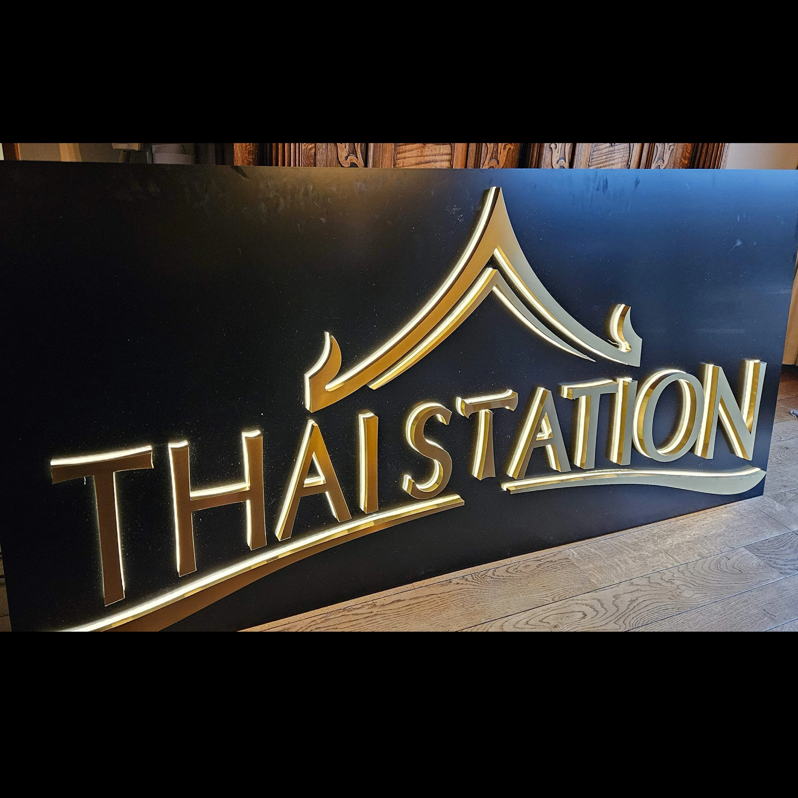 Custom 3D Led Illuminated Backlit Sign Letter Channel Light Logo Office Door Sign Acrylic Signage Metal Outdoor Business Signs