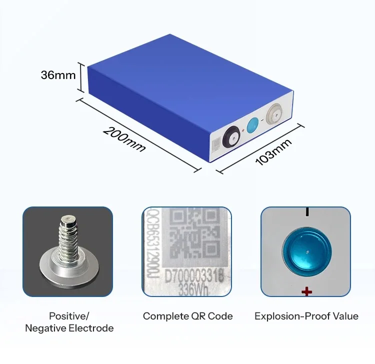 Lifepo4 280Ah Eu Stock Ddp Ev Lf280K 6000 Cycles Lifepo4 3.2V 280Ah 230Ah 100Ah Battery Lithium Ion Cell