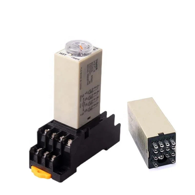 H3Y-4 AC110V 220V питания на реле задержки времени таймера 1S/5S/10S/30S/60S/5 м/10 м/с возможностью погружения глубину до 30 м/60 м задержка