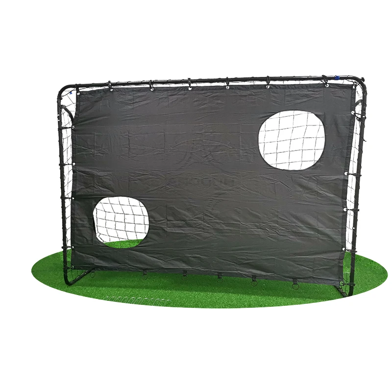 New  213x153x76cm Professional Target Shot Team Training metal detachable portable soccer goal for sale