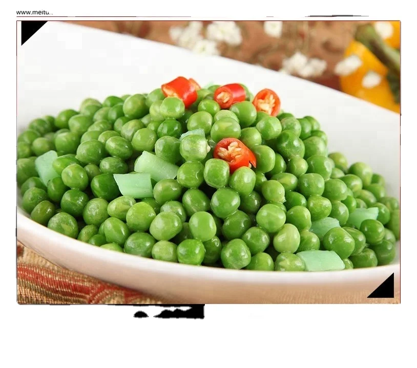 Professional team carton packing china high quality iqf frozen vegetable green pea