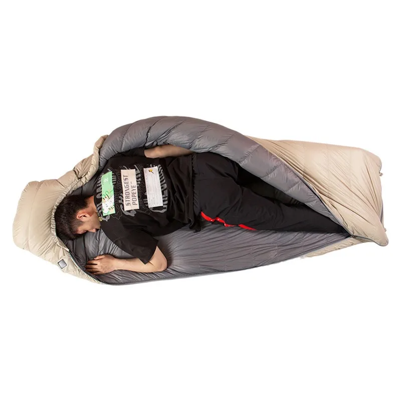 Portable Mummy Sleeping Bag Waterproof Cold Weather For Adults Camping Gear Travel Hiking Backpacking Equipment Logo Custom