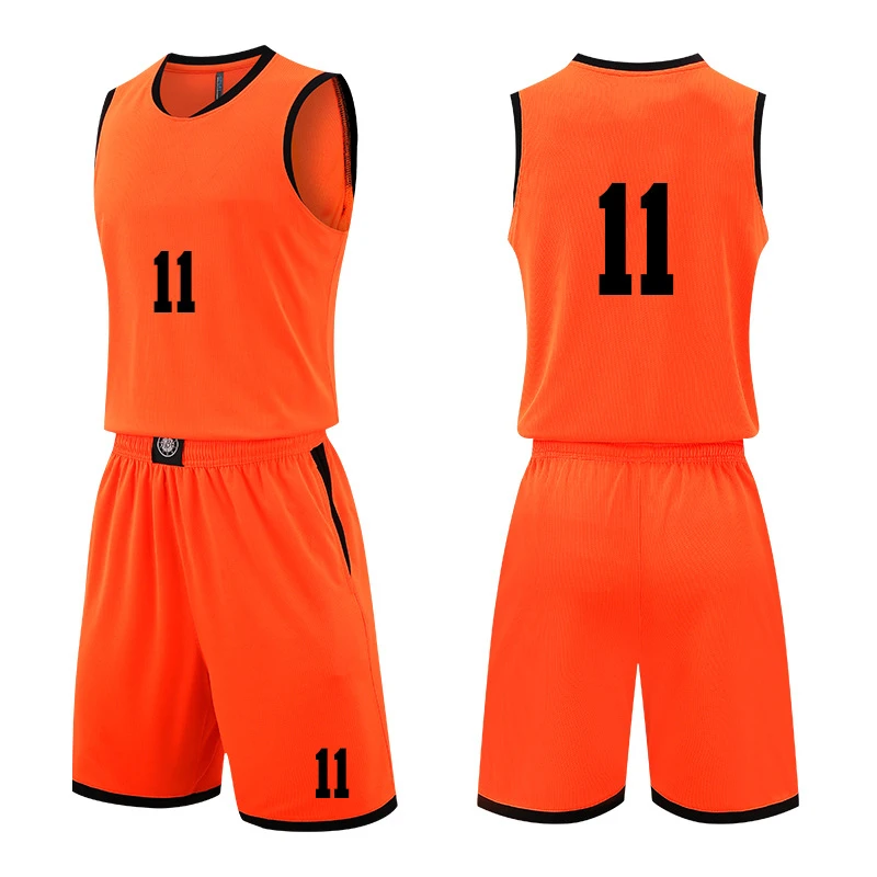 Wholesale Custom Breathable Basketball Suits Practice Basketball Jersey for Printing
