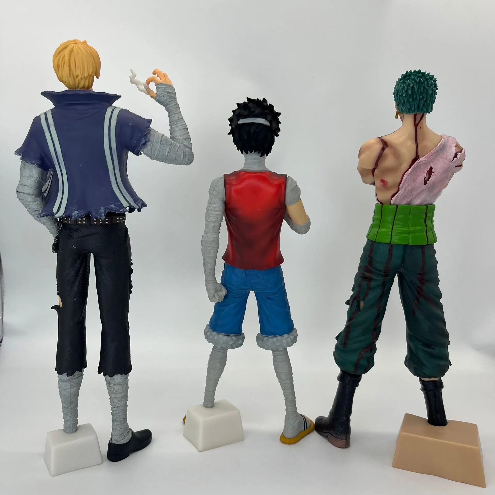 28 см аниме Roronoa Zoro Luffy Vinsmoke Коллекция фигурка Sanji Модель Кукла ПВХ Аниме Фигурки игрушки