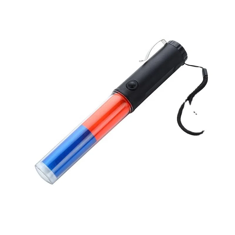 260MM Super LED Flash Warning Traffic Baton Light Red And Blue LED Traffic Signal Control
