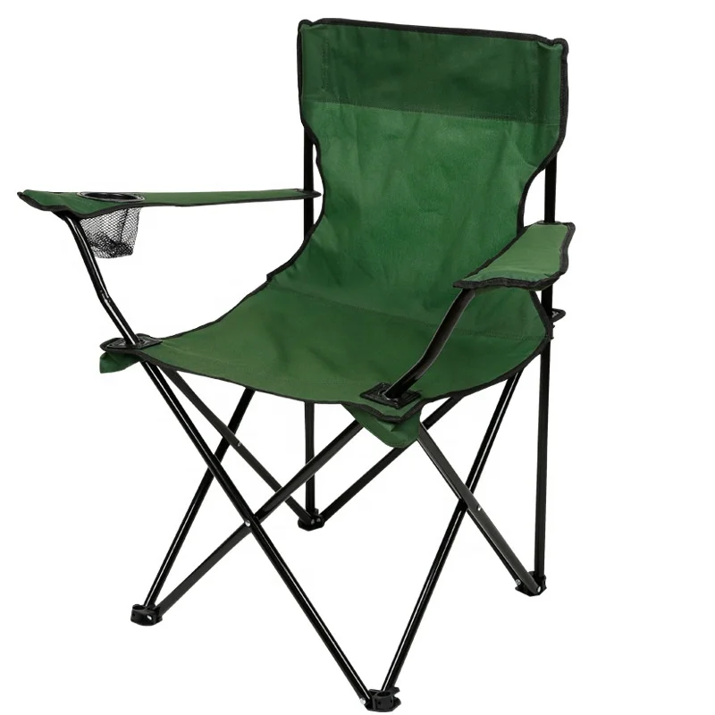 Low MOQ Outdoor Lightweight Foldable Beach Camping Chair Folding Picnic Fish Chair High Quality Folding Camping Chair