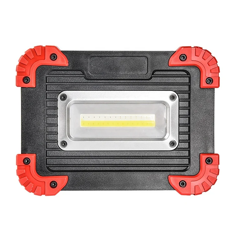Portable Foldable Solar Rechargeable Flood Lighting Multi-function COB Work Light for Camping Hiking Car Repairing Emergency