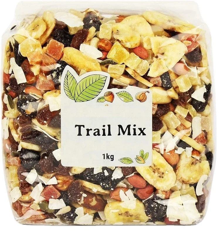 
Six Trail Mixed Nuts (Almonds, Walnuts, Macadamia nuts, Cashews, Raisin, Cranberries) 