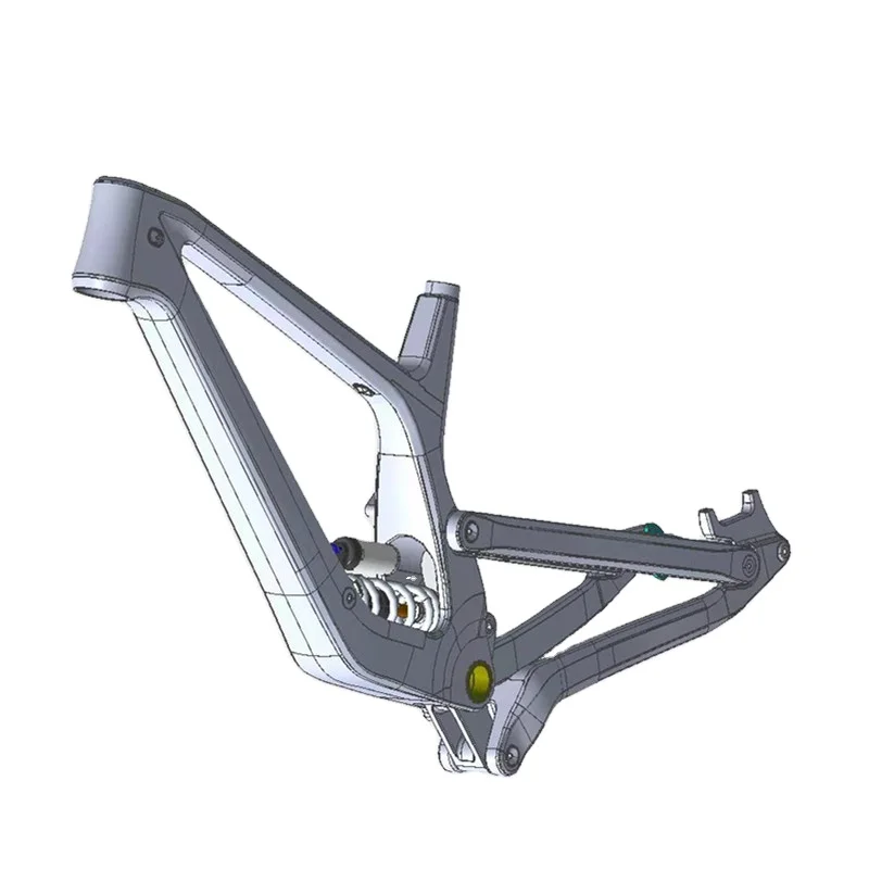 China Factory New Mold FM-FS838 T1000 Carbon Fiber enduro full suspension mountain bike frames