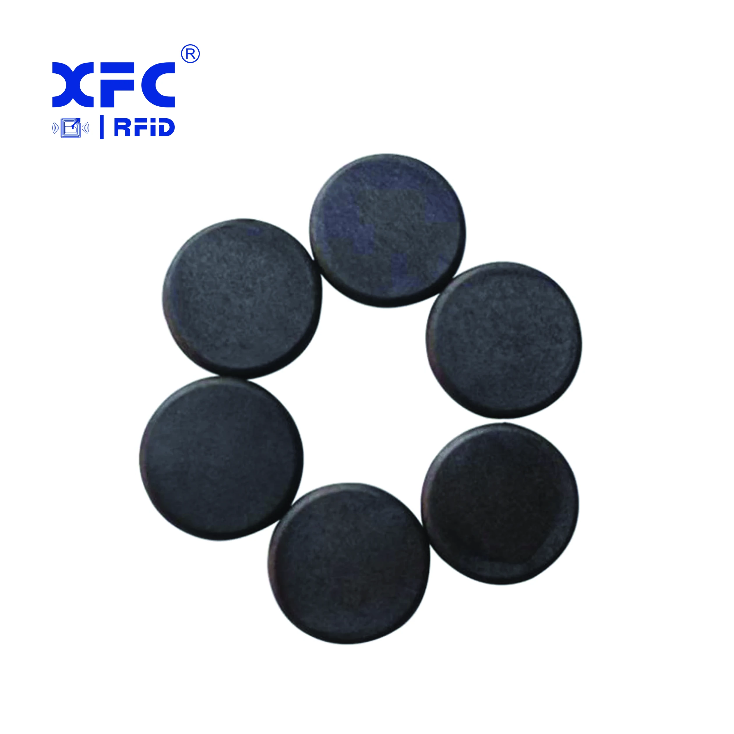 24mm chip 125khz, 13.56mhz, UHF RFID Washable Tag Laundry Tag for garment textile management